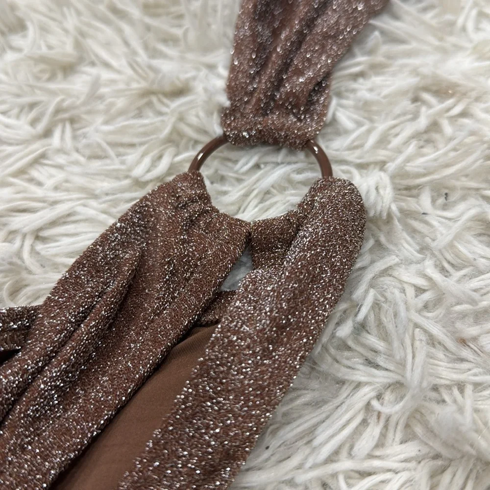 SKIMS Glitter swim Monokini